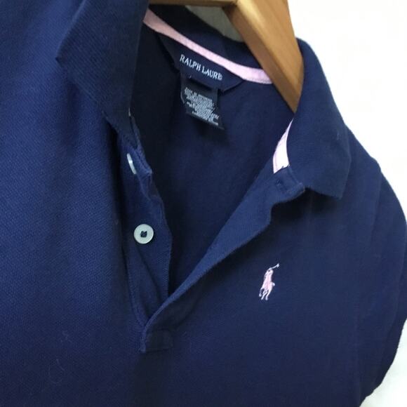 Ralph Lauren Navy Girl Polo Dress - Picture 6 of 11